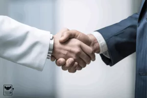 oignée de main entre un professionnel de santé et un conseiller, symbolisant l’adhésion à une AGA et l’accompagnement fiscal des libéraux.